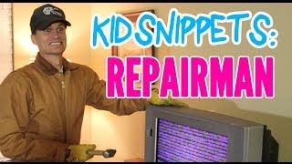 Kid Snippets quotRepairmanquot Imagined by Kids [upl. by Else]