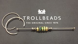 Trollbeads Design Ideas  ft Honey Dawn Florence Milan amp Heart Chakra Beads Glass [upl. by Eednac]