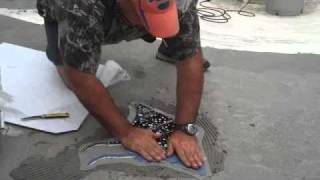 Installing a Mosaic Tile Design [upl. by Lianne]