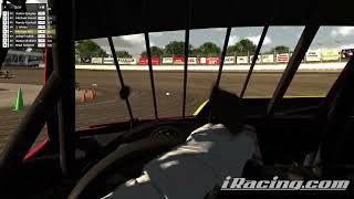 iRacing Dirt Mini Stock Rookie Series Limaland Motorsports Park Dec 01 2024 900 am Top split [upl. by Oicnerual216]