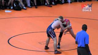 Junior GR 140  Jarod Donar WI vs Jake Gregerson IL [upl. by Seraphina]