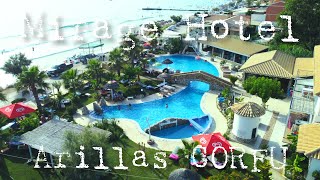 Beautiful Mirage Hotel Studios and Pool Arillas Corfu 4K Promo Video [upl. by Eelyrag784]