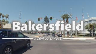 Driving in Downtown Bakersfield California  4K [upl. by Brande926]