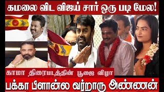 15 வருஷ பிளான் 2026ல பாருங்க🔥🔥 RK Suresh Speech about Thalapathy Vijay in Kamaa Movie Poojai [upl. by Augy376]