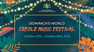 Dominica Creole Festival 2023 [upl. by Esor]