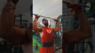 Overhead Press For Bigger Shoulders  🎯 shorts youtubeshorts short trending [upl. by Adali471]