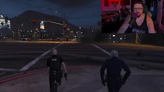 Lawrence Stirling Gets In a Foot Chase After a Cop Gets Knocked Out  Time2RP GTA RP [upl. by Graff178]