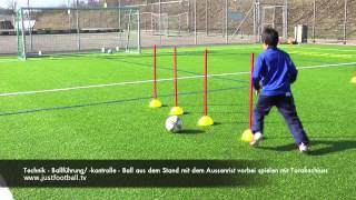 Fussballtraining Die Passschärfe  Passen  Technik [upl. by Daigle]