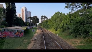 Osijek  Beli Manastir Cab ride  Vožnja vlakom do Belog Manastira [upl. by Burwell]