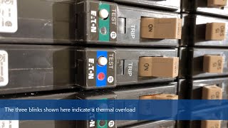 Eaton electronic circuit breaker trip codes [upl. by Armington]