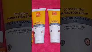 VLCC PedicureManicure Hand amp foot cream review DEMO how to use VLCC manicure pedicure kit steps [upl. by Kory]