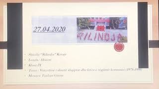 Lenda  Histori IX Tema Vetizolimi i shtetit shqiptar dhe kriza e regjimit komunist 19781990 [upl. by Shandee779]