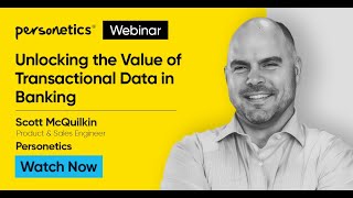 Personetics Webinar Unlocking the Value of Transactional Data in Banking [upl. by Oremo]