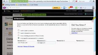 Forward Godaddy domain to Ipage Web Hosting [upl. by Enileuqcaj750]