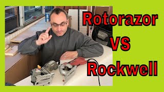 Rotorazor vs Rockwell Versacut mini skill saws for home use [upl. by Treve]