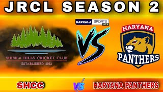 JRCL MATCH 9 Shimla Hills VS Haryana Panthers [upl. by Aicener]