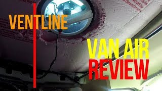 Ventline Van Air fan instal review [upl. by Jaquenette716]