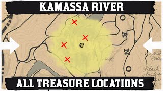 All Kamassa River Treasure Map Location [upl. by Hajed689]