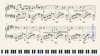 Chopin Nocturne No 20 in C Sharp Minor Op Posth Piano Tutorial  Sheets [upl. by Ahteres]