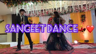 Our Sangeet Dance performance💃🤩 RajGrover005 Grovershere [upl. by Carberry]