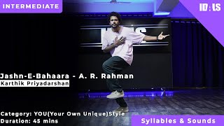 JashnEBahaara  Karthik Priyadarshan Choreography  7 Mins Dance Tutorial [upl. by Towland]