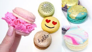 How to Decorate StoreBought Macarons  Macaron Hack  How to Customize French Macarons [upl. by Tedmund610]