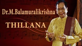 Dr M Balamuralikrishna  Thillana  Introduction [upl. by Aila844]