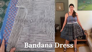 I Made a Dress Using Only Bandanas [upl. by Nohsad]