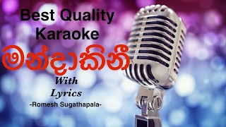 Mandakini Karaoke  Romesh Sugathapala with Flashback sinhalakaraoke sinhalakaroke karaokemusic [upl. by Ecraep]