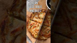 🥞This is BETTER Than Your Usual Pancake Life Changing Crispy Korean Vegetable Pancake shorts [upl. by Naghem342]