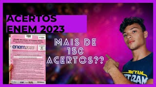 Meus acertos no ENEM 2023 [upl. by Jaela]