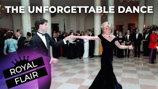 The Day Princess Diana And John Travolta Danced  ROYAL FLAIR [upl. by Ardiek]