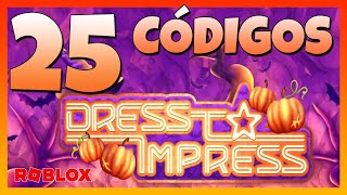 ✅NUEVO CÓDIGO✅25 CÓDIGOS de ✨DRESS TO IMPRESS✨ Items GRATIS ✨🎃 HALLOWEEN 🎃 Roblox 2024 ✨ EMiLiOR [upl. by Lily414]