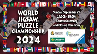 12 WORLD JIGSAW PUZZLE CHAMPIONSHIP 2024  Prize Ceremony and Closing [upl. by Miarfe831]