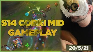 S14 CORKI VS HEIMERDINGER GAMEPLAY [upl. by Lavery]