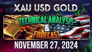 Latest XAUUSD GOLD Forecast and Technical Analysis for November 27 2024 [upl. by Mika]