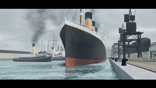 Titanic SOS Port of SOUTHAMPTON Update added to the game shipssandbox20shipbucket47 [upl. by Eniluap]