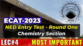 Chemistry  NED 2023 Round 1 MCQs Lec04 [upl. by Alioz]