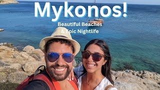 Mykonos Vibes Beautiful Beaches Epic Nightlife amp Amazing Sights [upl. by Elletnahs]