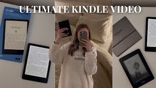 KINDLE PAPERWHITE UNBOXING 📖 unboxing setup first impressions amp comparing kindle models [upl. by Lexi584]