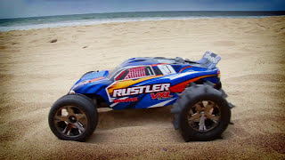 Traxxas Rustler VXL  Day at the Beach [upl. by Walls]