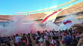 ⚪️🔴⚪️ Recibimiento River mi buen amigo 🎶🎵River vs Talleres ⚪️🔴⚪️ [upl. by Nogem]