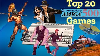 Top 20 Amiga 500 Games  Best Amiga Games of All time  In alphabetical order [upl. by Eenal]