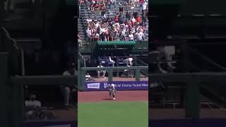 Grant McCray hits his first homer A 404 footer [upl. by Raymund989]