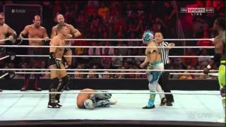 The Lucha Dragons amp New Day vs Cesaro amp Kidd The Ascension Raw 2015 Full Maç hd [upl. by Polk37]