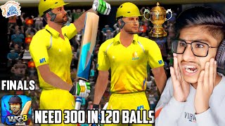 🤯 BIGGEST RUN CHASE IN FINALS CSK vs RCB  NPL AUCTION GAMEPLAY [upl. by Poore]