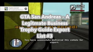 GTA San Andreas  quotLucky Spinnerquot Trophy Guide [upl. by Anma]