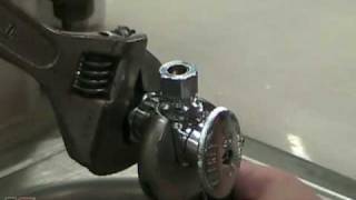 Keeney Manufacturing Compression Valve Install Tutorial [upl. by Nevla]