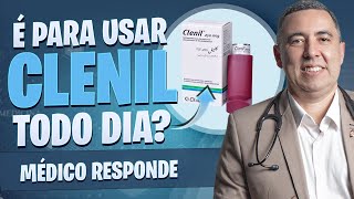 É correto usar CLENIL todos dos dias Médico pneumologista responde [upl. by Winola]