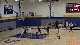 Bogota HS Varsity Vs Dwight Englewood HS Pt1 121923 [upl. by Saihtam]